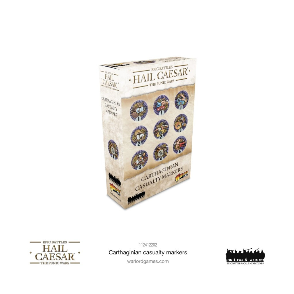 Hail Caesar Epic Battles: Carthaginian Casualty Markers