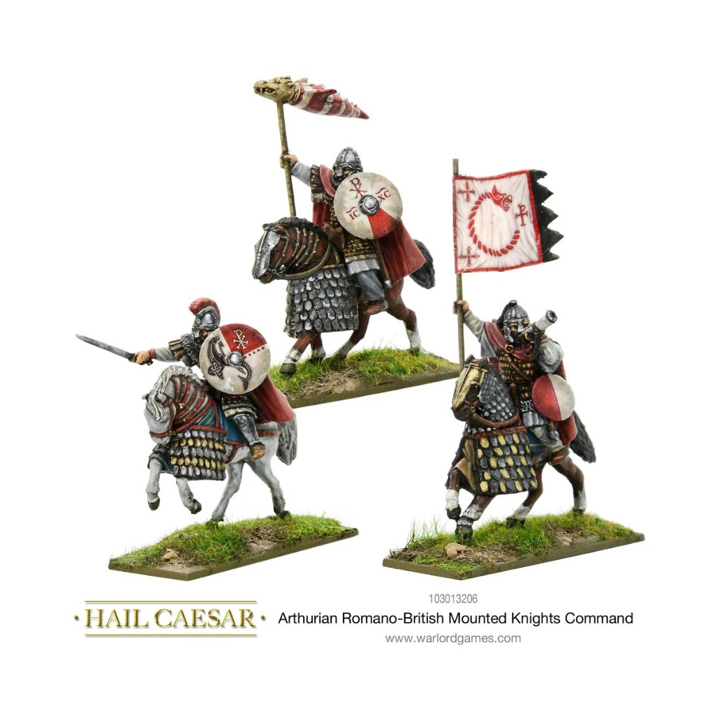 Arthurian Romano - British Mounted Knight Command