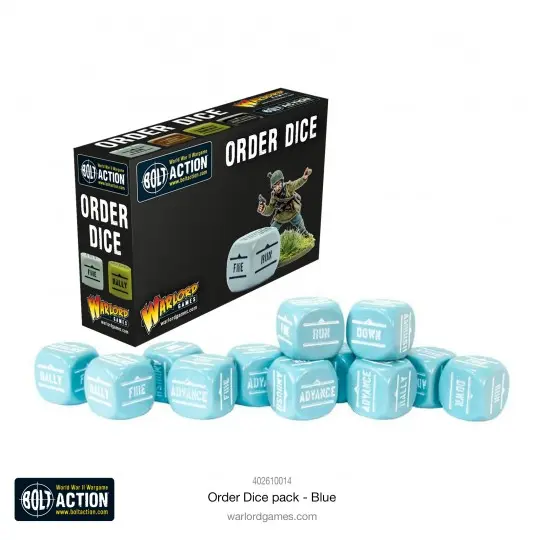 [5060917990929] Orders Dice Pack - Blue