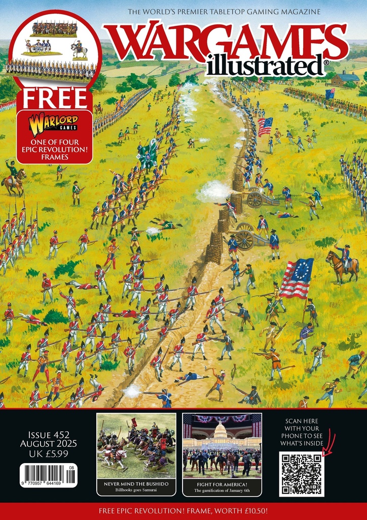 [9770957644169-08;WI452] Wargames Illustrated WI452 August 2025 Edition (incl. random EPIC Revolution Sprue)