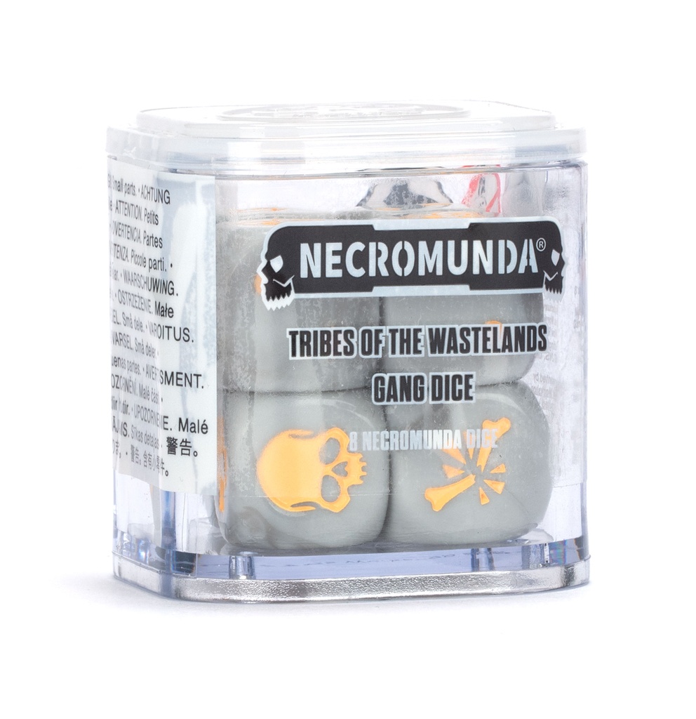 [5011921238248,set,dice,Wastelands] Necromunda : Set de Dés des Tribus des Désolations