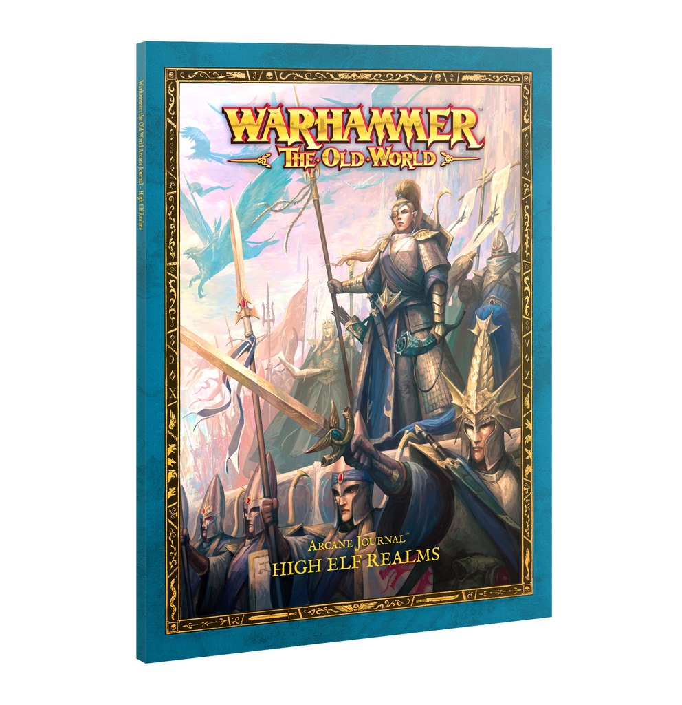 [9781837790746,the old world,old world] Arcane Journal VO V1 - High Elf Realms