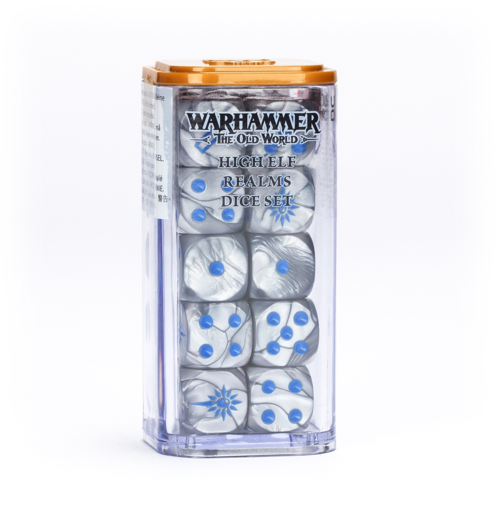 [5011921205783,dice set] Set de dés - Royaumes Hauts Elfes