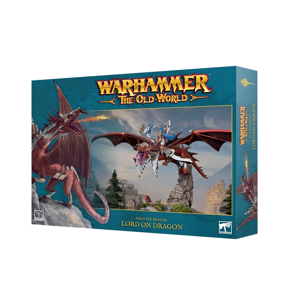 [5011921206544,Lord On Dragon,High Elf Realms,High Elves] Seigneur sur dragon