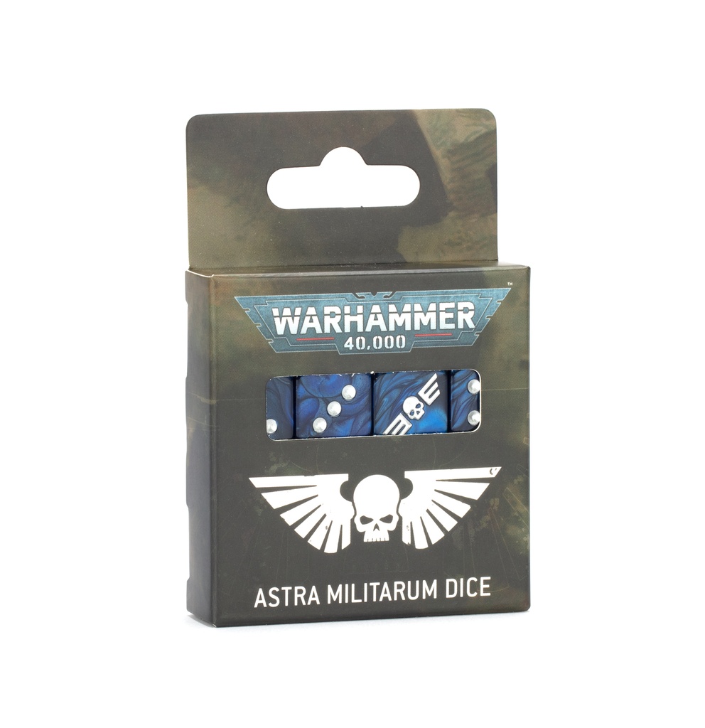 [5011921237791,Astra Militarum,set,dice] Astra Militarum : Set de dés