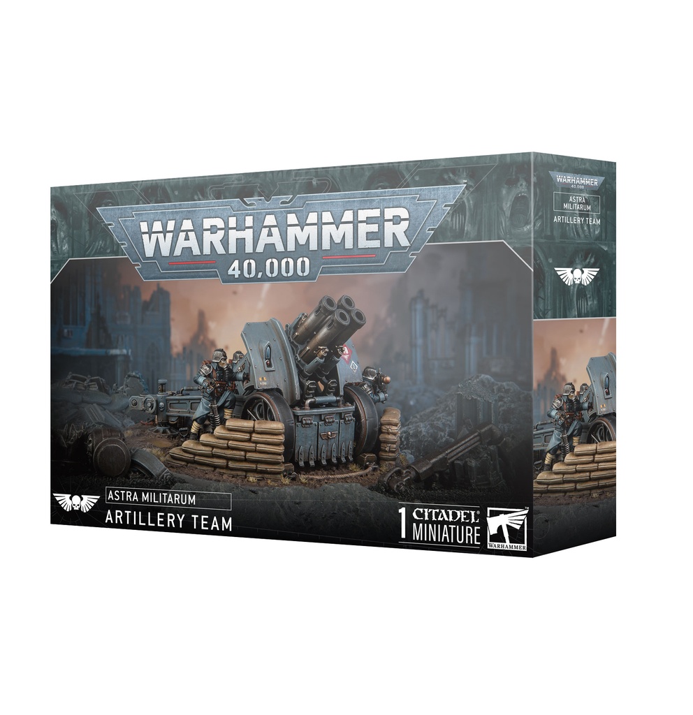 Astra Militarum : Equipe d'artillerie