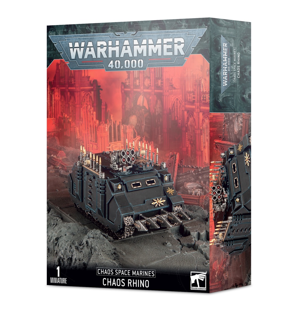 Chaos Space Marines: Rhino Du Chaos