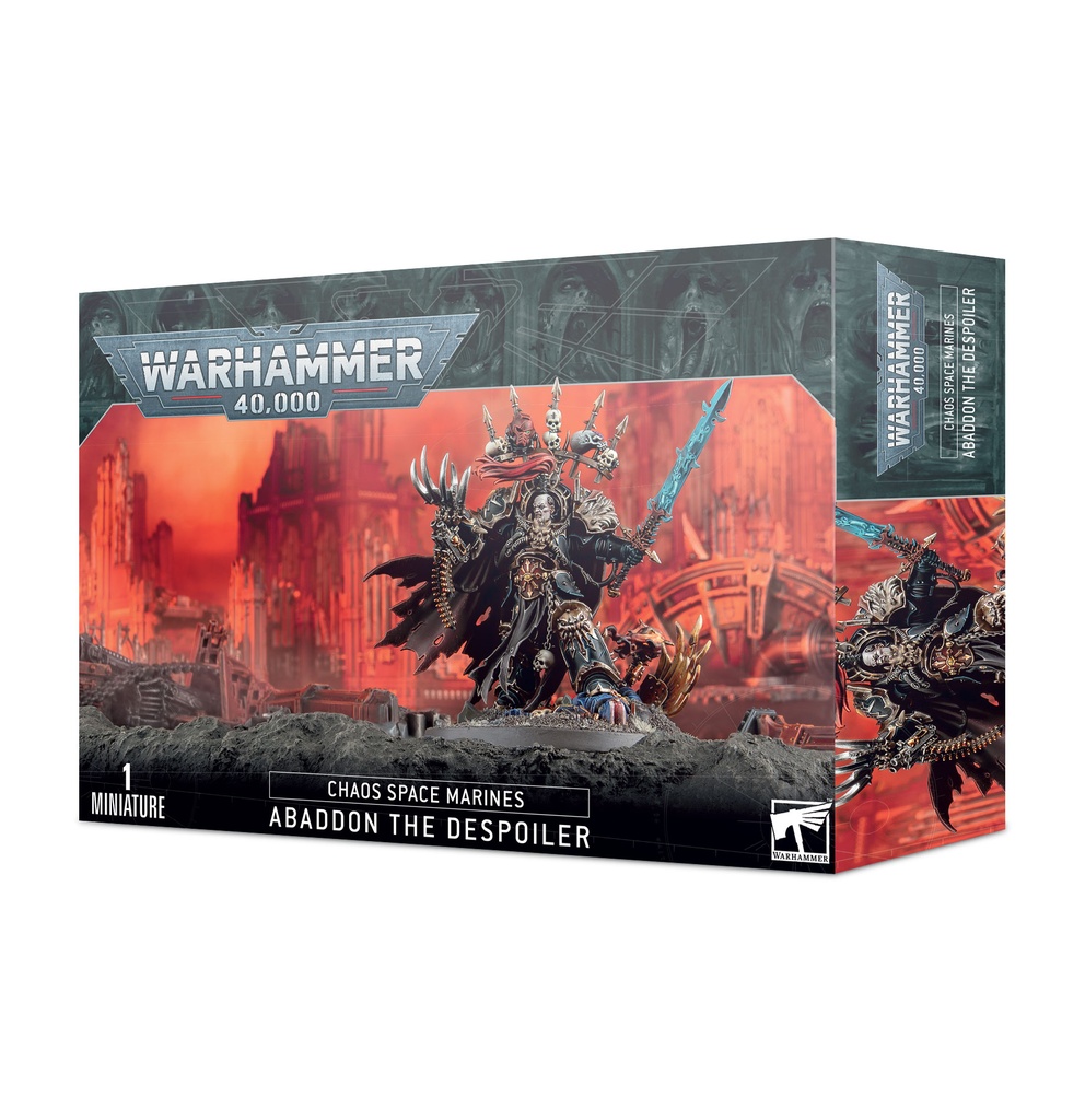 Chaos S/Marines: Abaddon Le Fléau