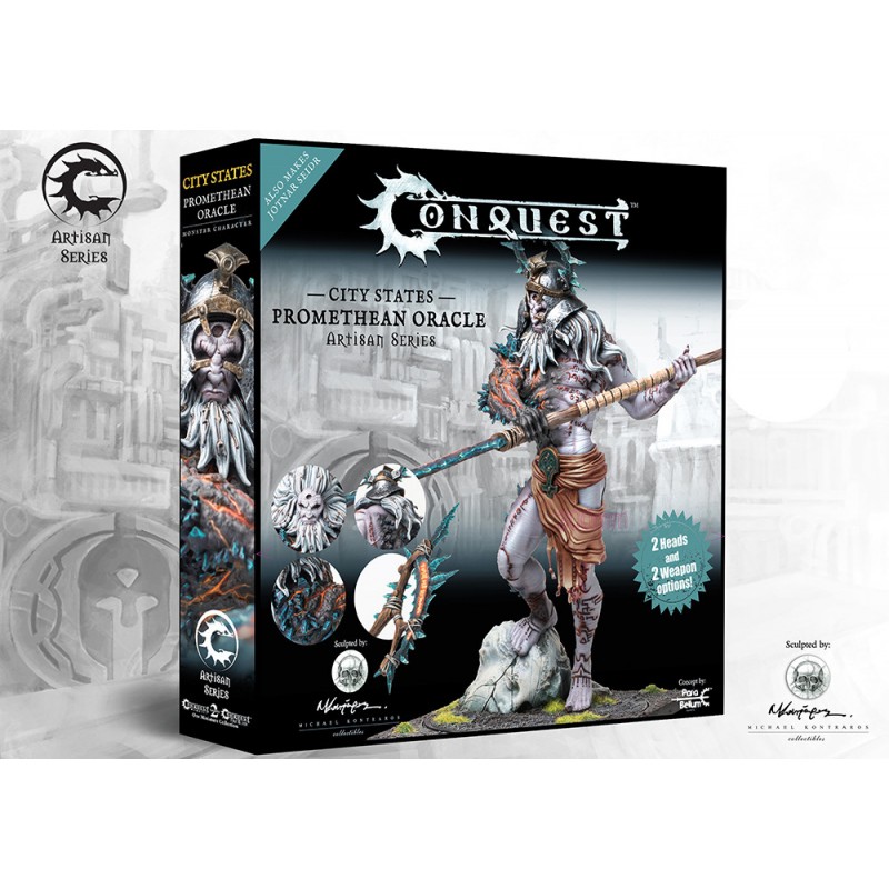 City States: Promethean Oracle Artisan Series, designed by Michael Kontraros