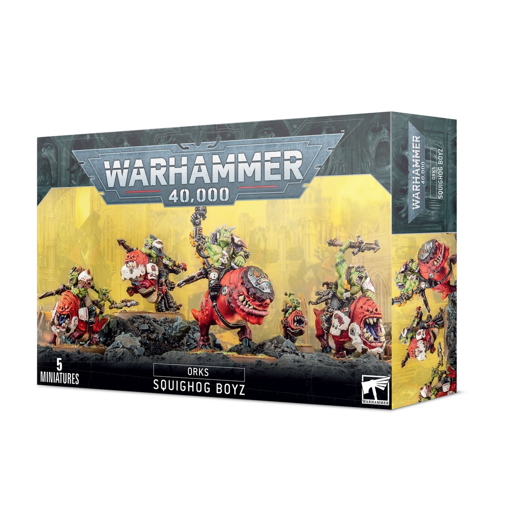 [5011921128341] Orks: Boyz Sur Squigliers