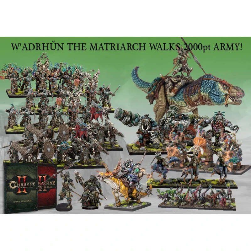 W'adrhŭn The Matriach Walks 2000pt Army