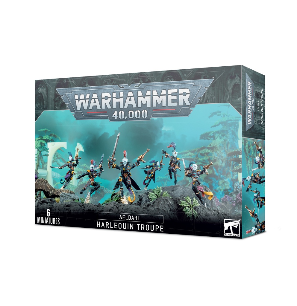 [5011921172917,aeldari,Troupe d'arlequins,40k,warhammer 40,000] Aeldari : Troupe d'arlequins