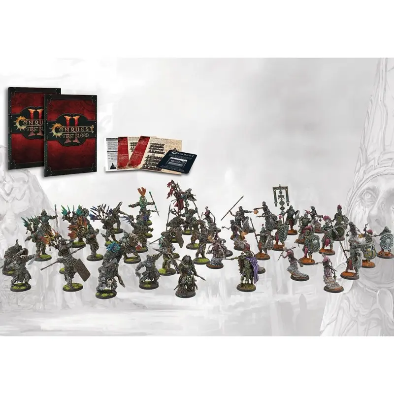 [5213009013987,PBW1006,Conquest] Conquest First Blood- Two player Starter Set Old Dominion W'adrhŭn