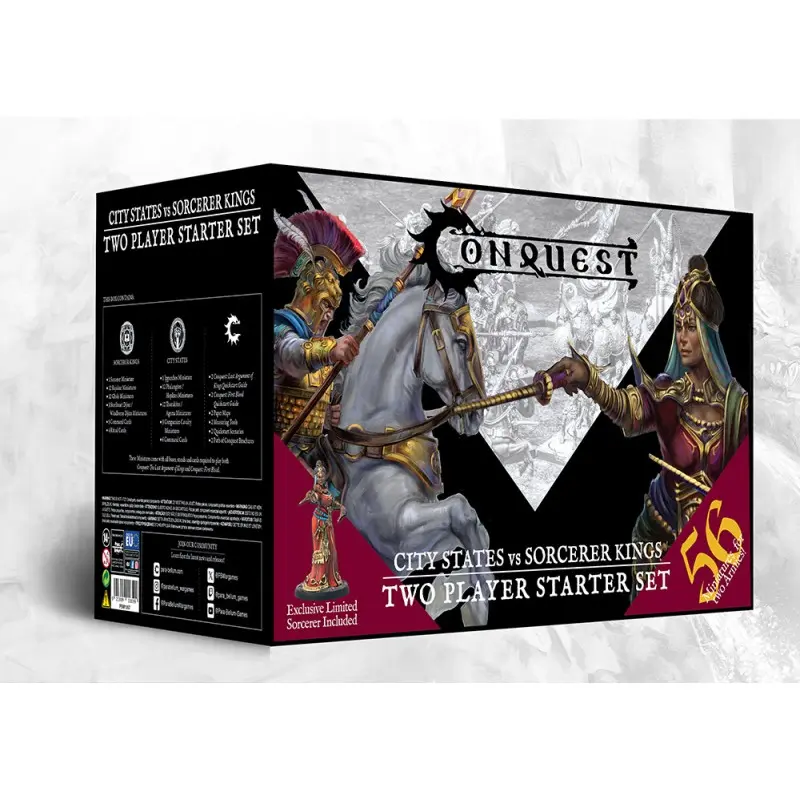 [5213009016599,PBW1057,Conquest] Conquest Two player Starter Set - Sorcerer Kings vs City States