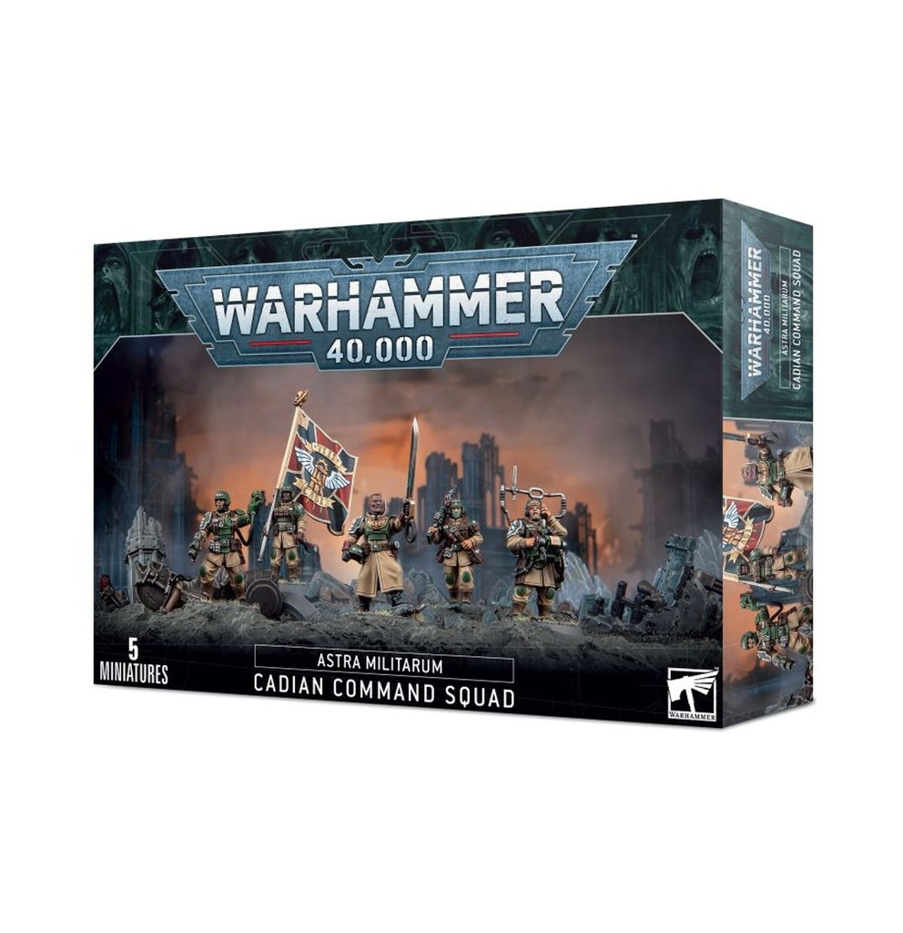 Astra Militarum : Escoaude de commandement cadienne
