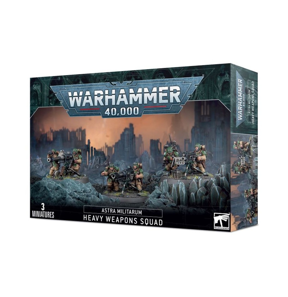 Astra Militarum : Escouade d'armes lourdes