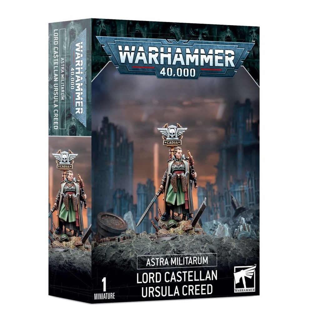 [5011921181506,Astra Militarum,creed,castellan,seigneure] Astra Militarum : Seigneure Castellane Ursula Creed