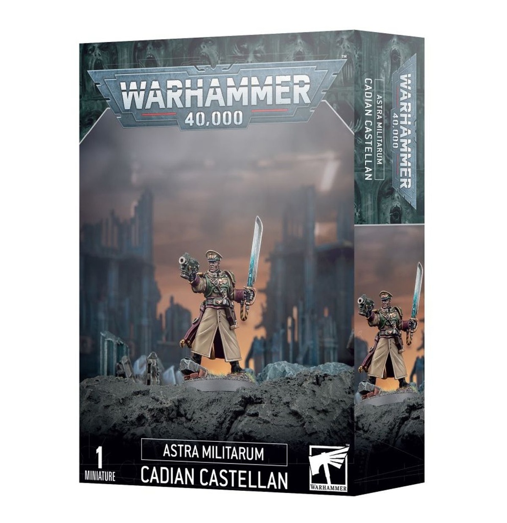 [5011921181544,Astra Militarum,castellan] Astra Militarum : Castellan cadien