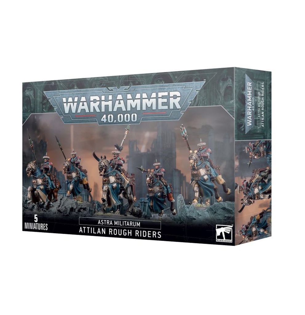[5011921181407,Astra Militarum,attilan,attila,rough riders] Astra Militarum : Cavaliers d'Attila