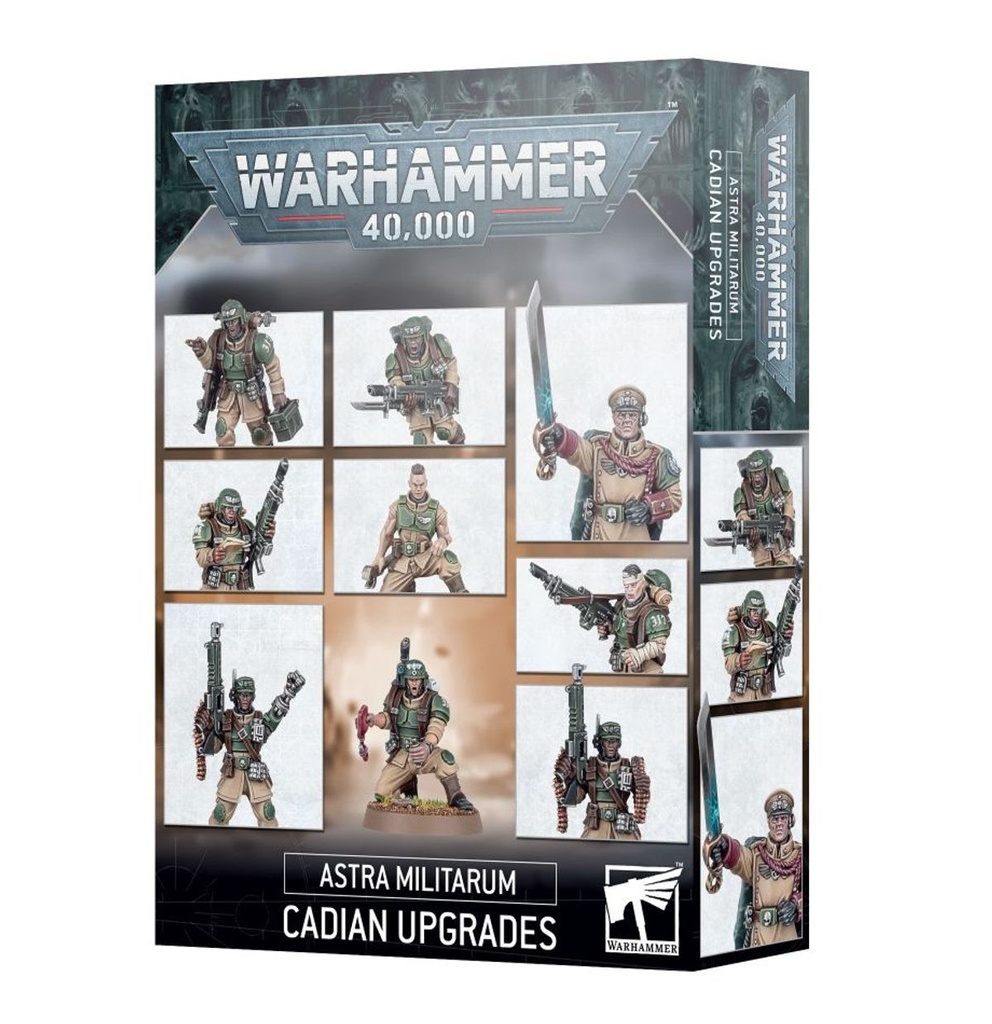 [5011921183593,Astra Militarum,cadian,cadienne,upgrade,amélioration] Astra Militarum : Grappe d'amelioration cadienne