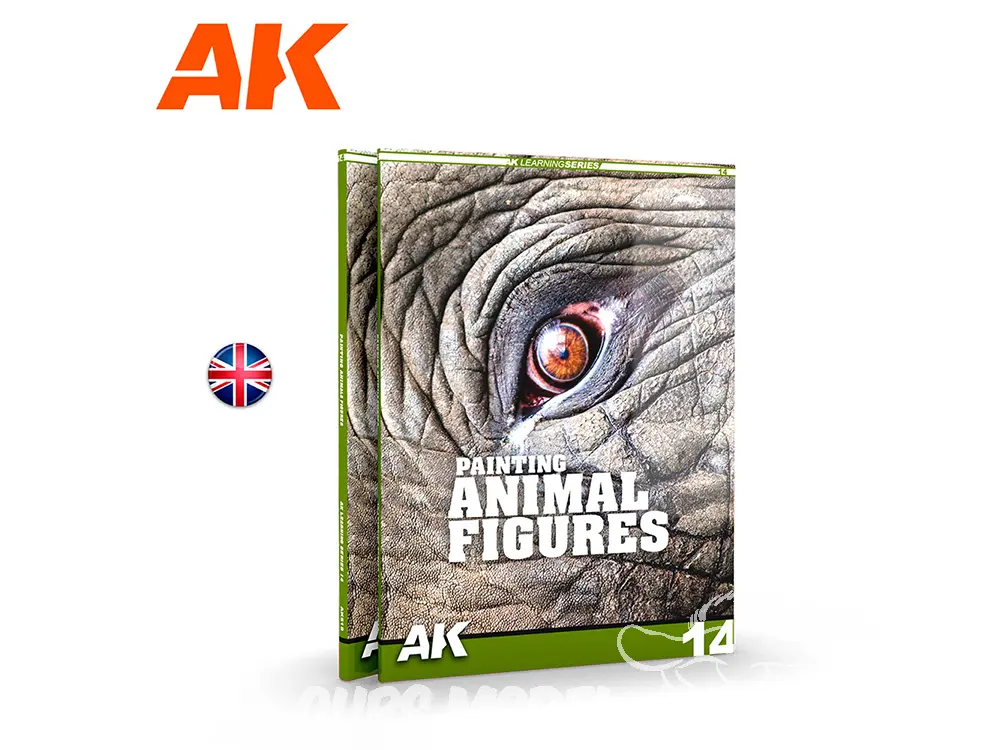 [8435568334663,AK518] AK Learning 14 PAINTING ANIMAL FIGURES EN