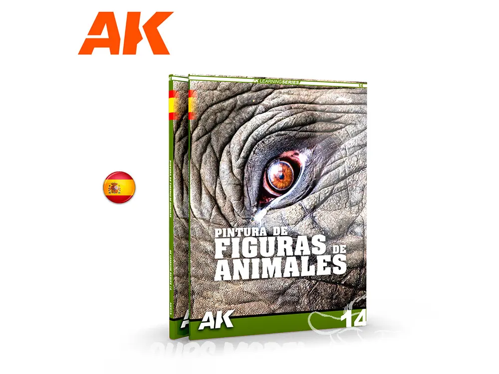[8435568334670,AK519] AK Learning 14 PINTURA DE FIGURAS DE ANIMALES ES