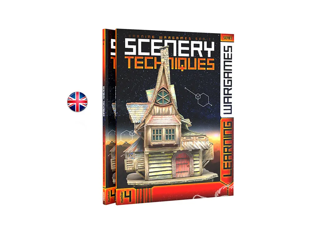 [8435568335202,AK596,Scenery Techniques, Techniques de paysage] AK LEARNING WARGAME SERIES 4 Scenery Techniques EN