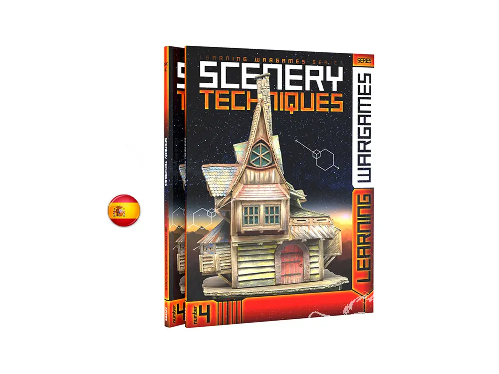 [8435568335219,AK597,Scenery Techniques,Techniques de paysage] AK LEARNING WARGAME SERIES 4 Scenery Techniques ES