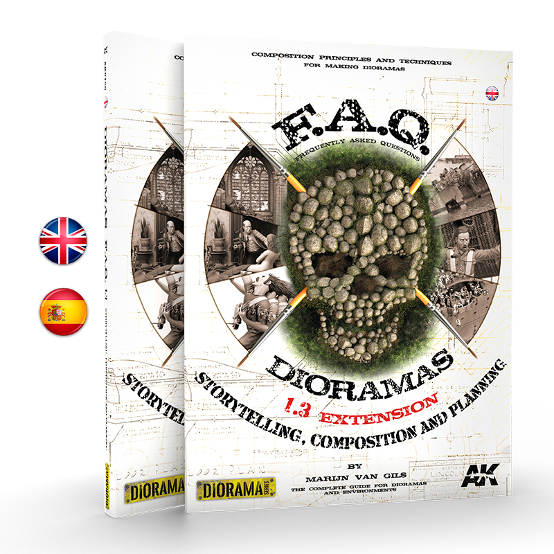 [8435568307797,AK8150] DIORAMAS F.A.Q. 1.3 EXTENSION. Storytelling, Composition & Planning - English