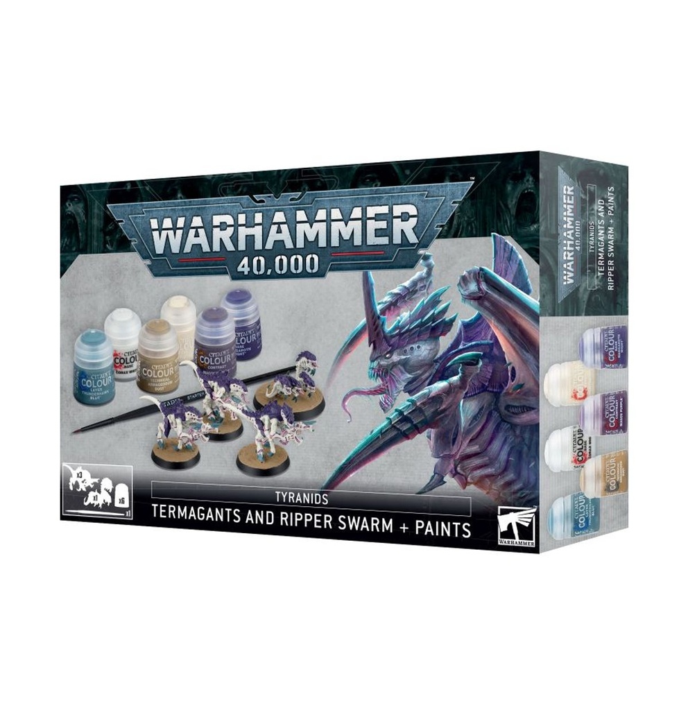 [5011921196999] Tyranid Paint Set+ Ger/Fre/Ita/Dut/Cz/Sv
