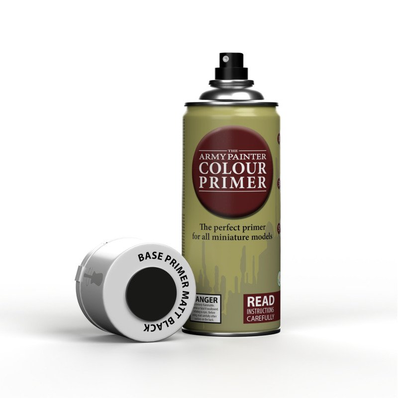 [5713799300118,CP3001,spray,bombe,sous-couche] Base Primer Matt Black (400 mL)