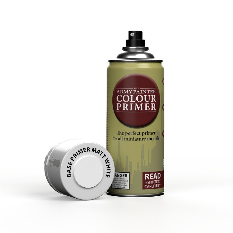 [5713799300217,CP3002,spray,bombe,sous-couche] Base Primer Matt White (400 mL)