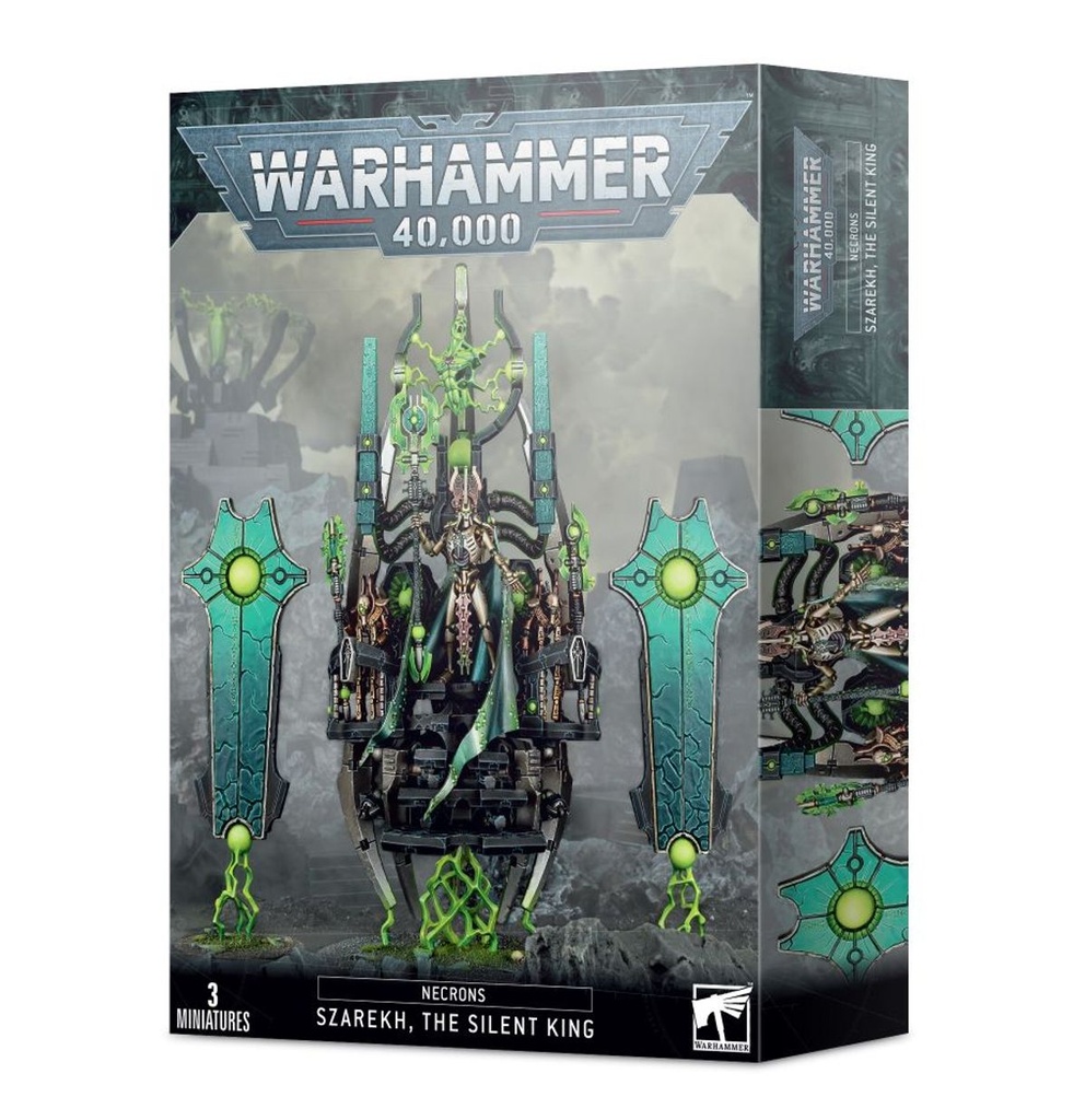 [5011921135189] Necrons: Szarekh Le Roi Silencieux