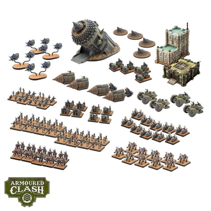 [5060770872141] Armoured Clash - Commonwealth Faction Battlegroup - Starter Set