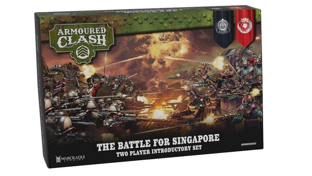 [5060770872226] Armoured Clash - The Battle for Singapore - Two Player Introductory Set (ENG)