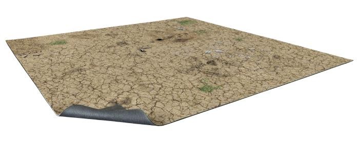 [BSTXX015] Desert Wasteland Gaming Mat 3X3
