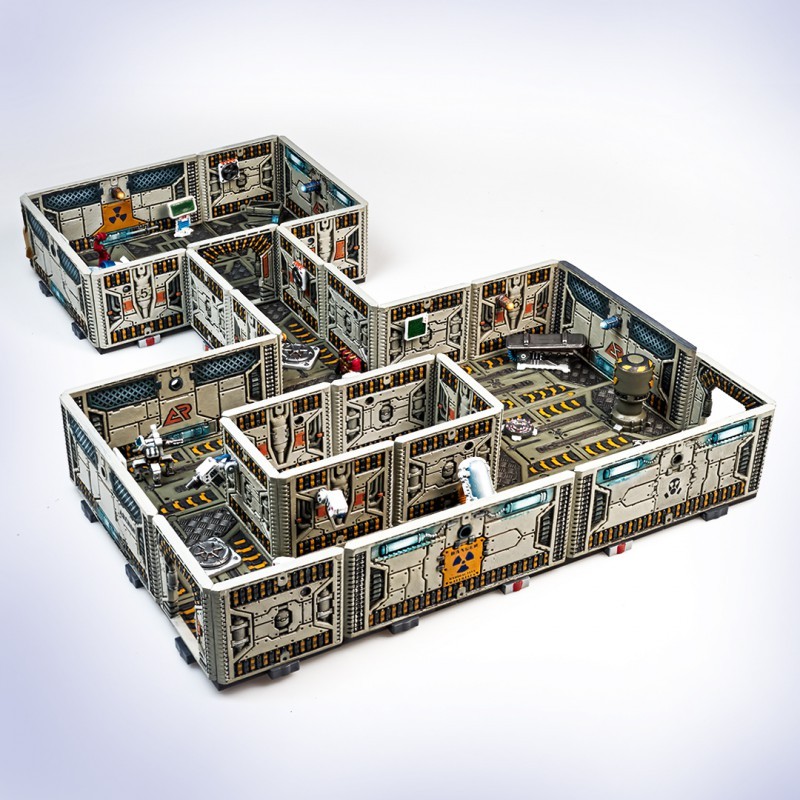 [5901414670474,DNL0001] Dungeons & Lasers - Décors - Sci-fi Starter Set