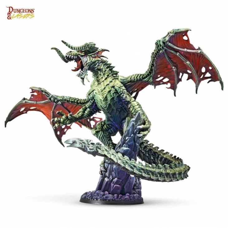[5901414671273,DNL0025] Dungeons & Lasers - Figurines - Draculus