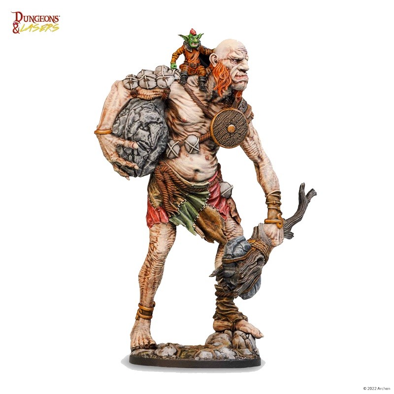 [5901414673086,DNL0039] Dungeons & Lasers - Figurines - Pepe the Giant