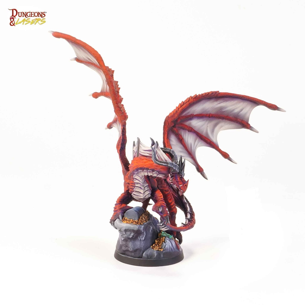 [5901414675479,DNL0074] Dungeons & Lasers - Figurines - Thos The Young Dragon
