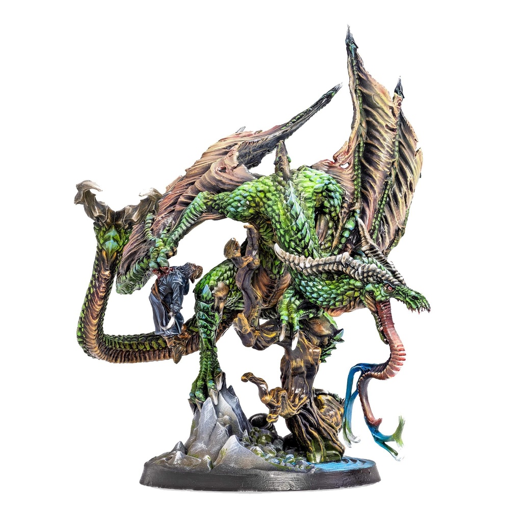 [5901414674731,DNL0070] Dungeons & Lasers - Figurines - Wyvern
