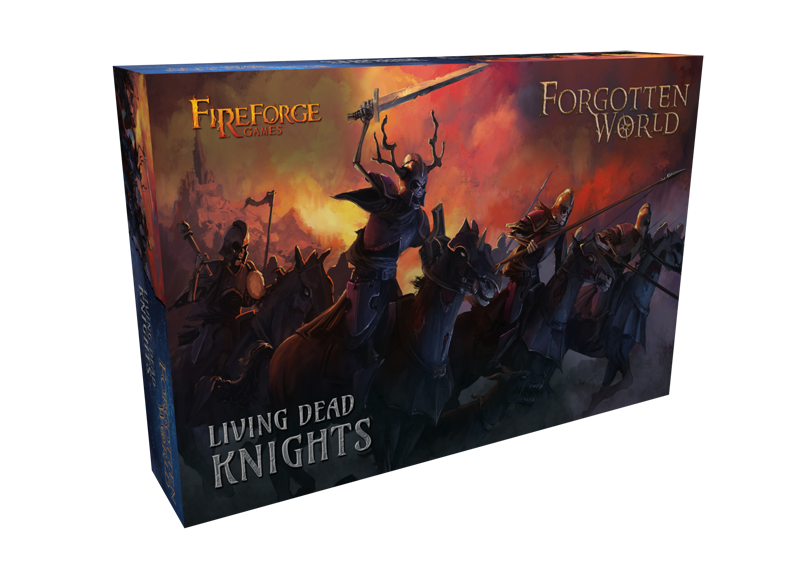 [2620000002026,Forgotten World] Fireforge - Living Dead Knights (6 figurines plastique)