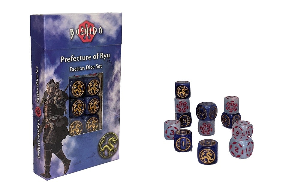 Bushido - Dés de faction - Préfecture de Ryu
