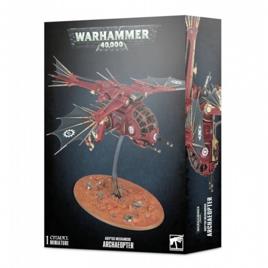 [5011921155996,Adeptus Mechanicus,archaeopter,archéoptère,fusilave,stratoraptor,transvector,40k,warhammer 40,000] Adeptus Mechanicus : Archéoptère