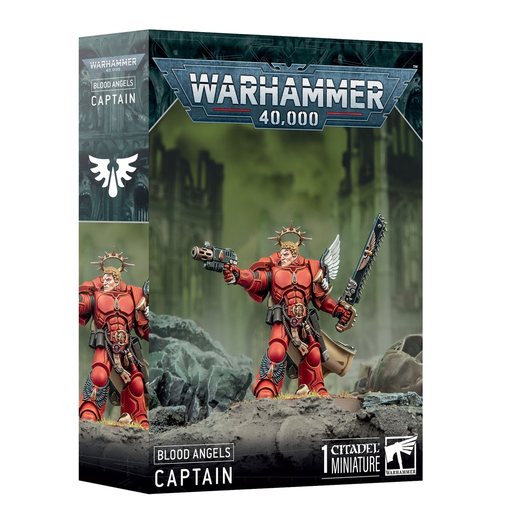 [5011921219421,blood angels,40k,warhammer 40,000,captain] Blood Angels : Capitaine