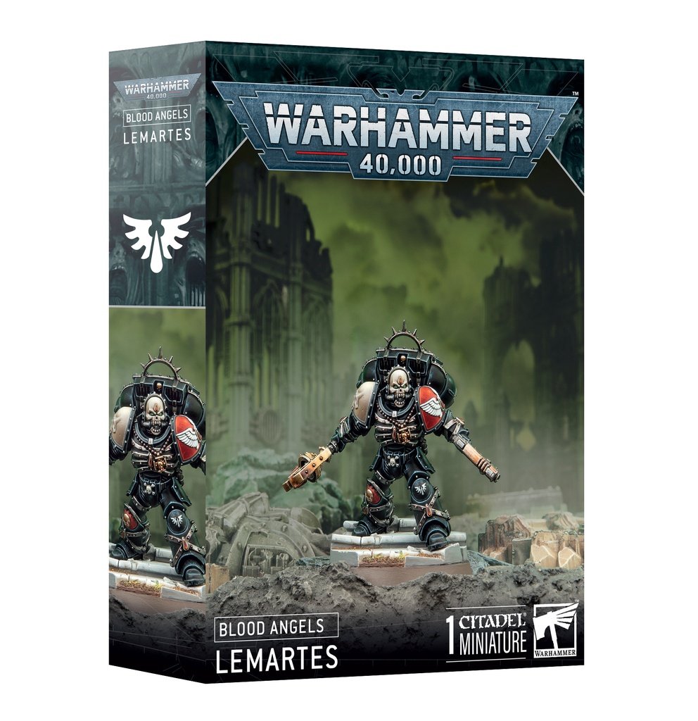 [5011921220458,blood angels,40k,warhammer 40,000,chaplain,chapelain] Blood Angels : Lemartes