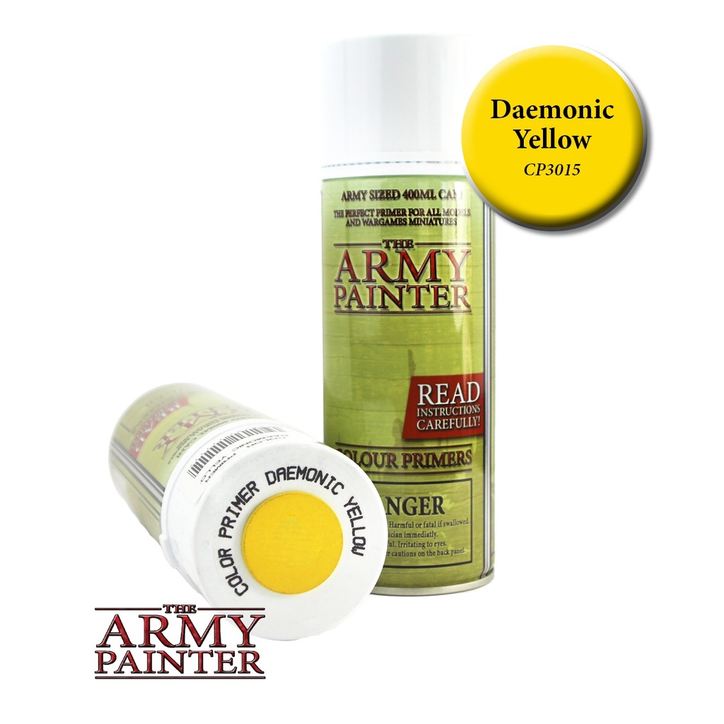 [5713799301511,CP3015,spray,bombe,sous-couche] Colour Primer Daemonic Yellow (400 mL)