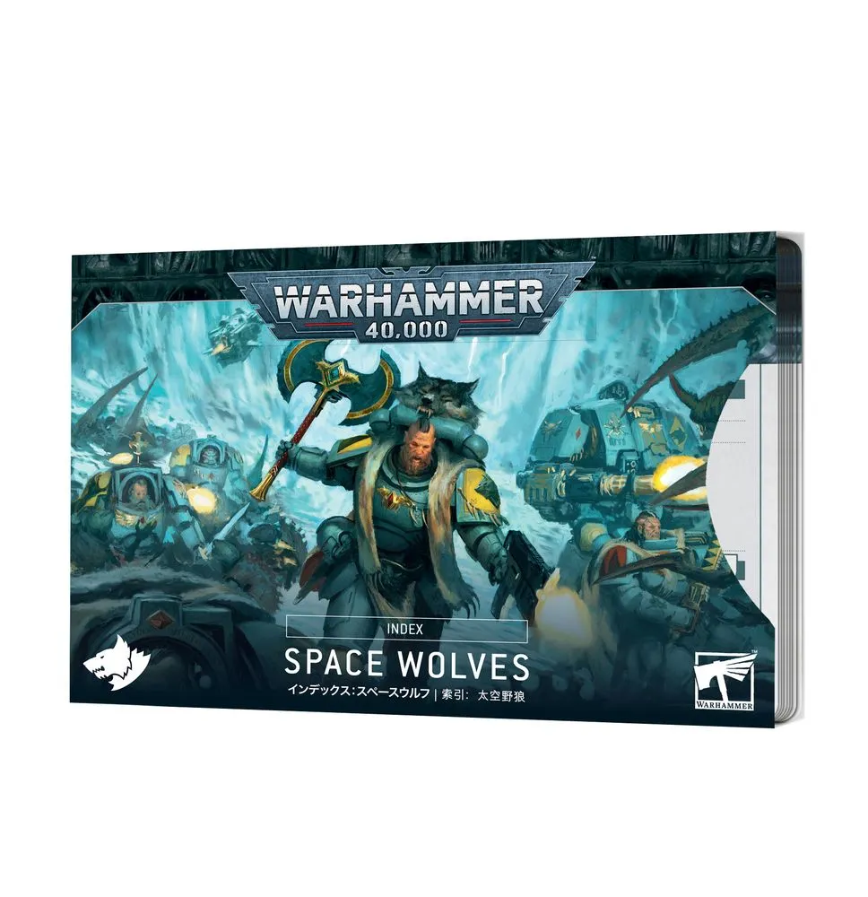 [5011921209163,Index Cards] Index : Space Wolves (Anglais)