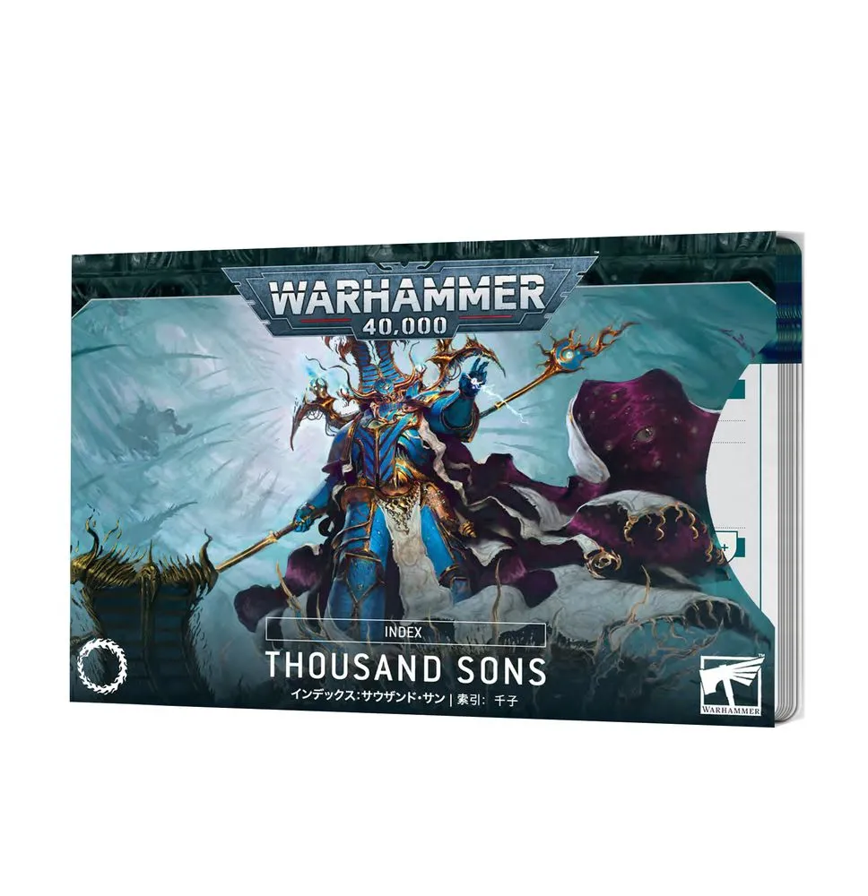 [5011921209569,Index Cards] Index : Thousand Sons (Anglais)