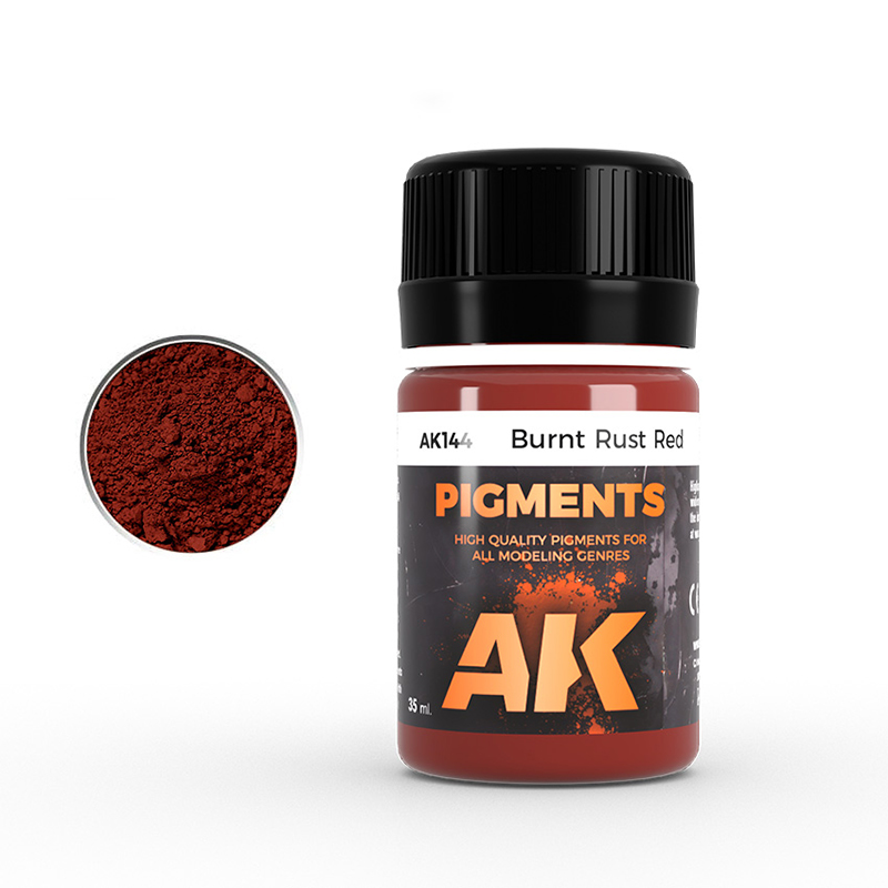 Brunt Rust Red Pigment